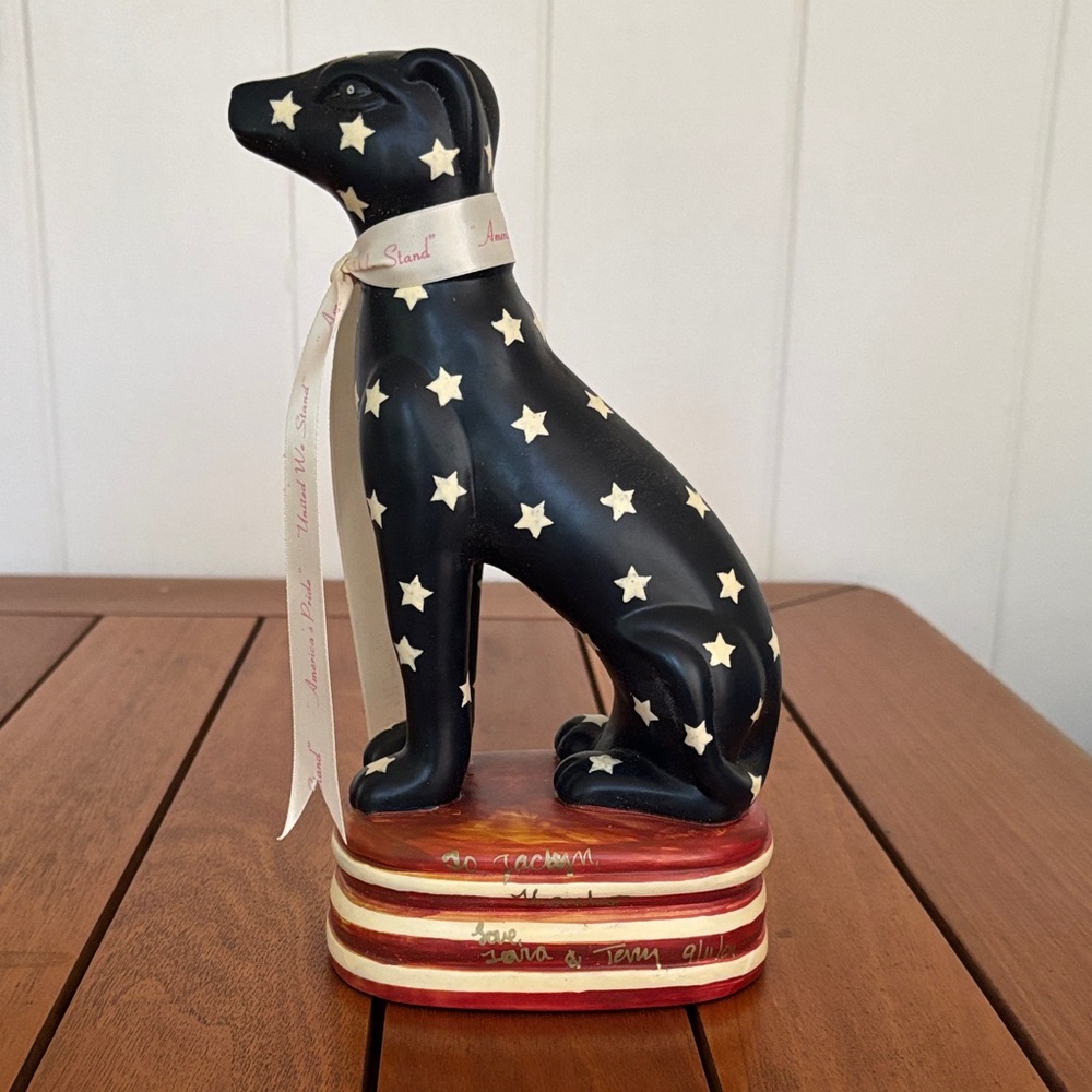 NEW! Navy Dog Figurine